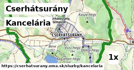 Kancelária, Cserhátsurány