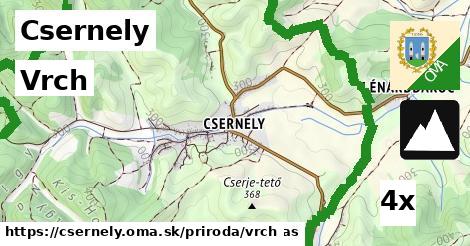 Vrch, Csernely