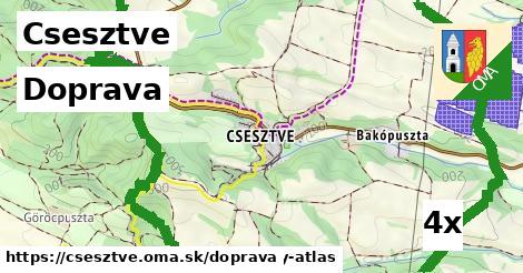 doprava v Csesztve