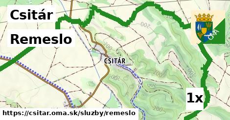 remeslo v Csitár