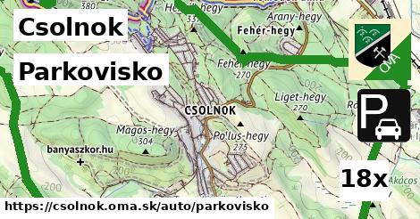 Parkovisko, Csolnok