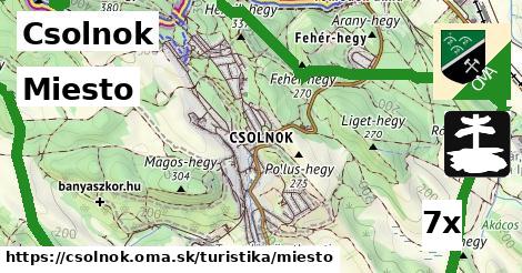 Miesto, Csolnok