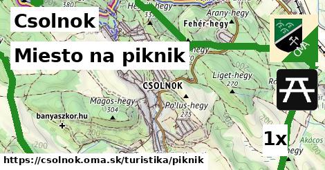 Miesto na piknik, Csolnok