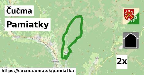 pamiatky v Čučma