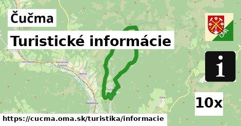 Turistické informácie, Čučma