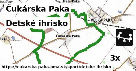 Detské ihrisko, Čukárska Paka