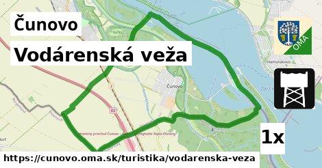 Vodárenská veža, Čunovo