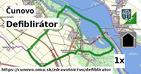 Defiblirátor, Čunovo