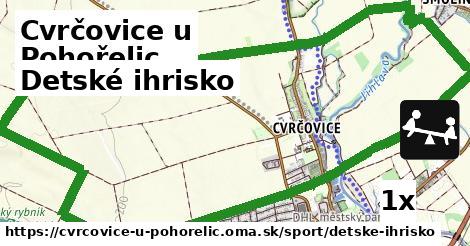 detské ihrisko v Cvrčovice u Pohořelic