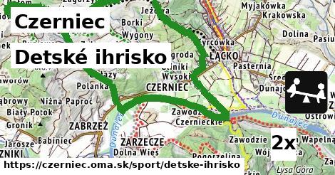 detské ihrisko v Czerniec