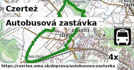 Autobusová zastávka, Czerteż