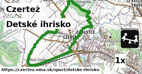 detské ihrisko v Czerteż