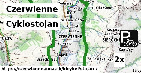 cyklostojan v Czerwienne