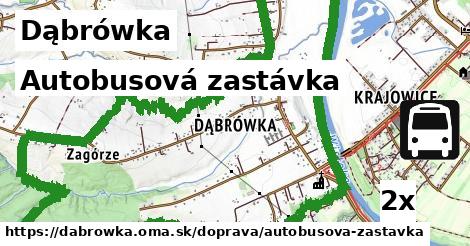 Autobusová zastávka, Dąbrówka