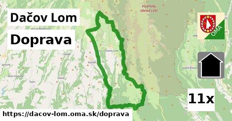 doprava v Dačov Lom