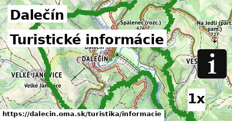 Turistické informácie, Dalečín