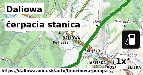 čerpacia stanica, Daliowa