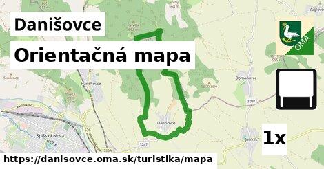 Orientačná mapa, Danišovce