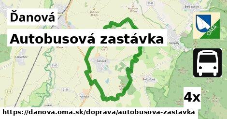 Autobusová zastávka, Ďanová