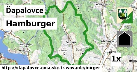 Hamburger, Ďapalovce