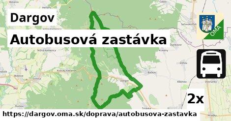 Autobusová zastávka, Dargov