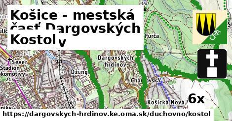 Kostol, Košice - mestská časť Dargovských hrdinov