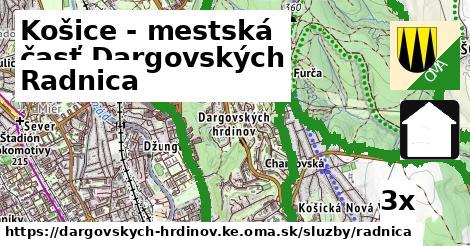 Radnica, Košice - mestská časť Dargovských hrdinov