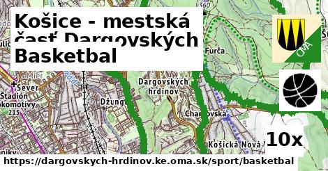 Basketbal, Košice - mestská časť Dargovských hrdinov