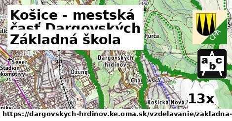 Základná škola, Košice - mestská časť Dargovských hrdinov