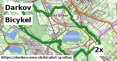bicykel v Darkov
