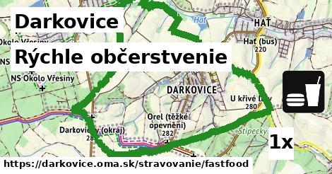 Všetky body v Darkovice