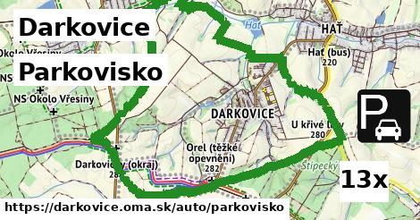 Parkovisko, Darkovice