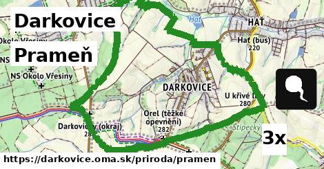 Prameň, Darkovice