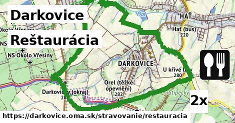 Reštaurácia, Darkovice