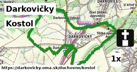 Kostol, Darkovičky