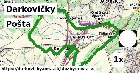 Pošta, Darkovičky