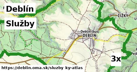 služby v Deblín