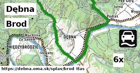 Brod, Dębna