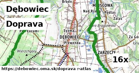 doprava v Dębowiec