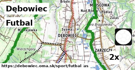 futbal v Dębowiec