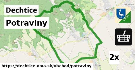 Potraviny, Dechtice