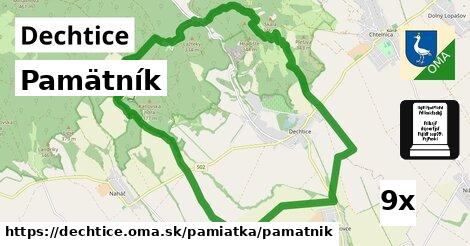 Pamätník, Dechtice