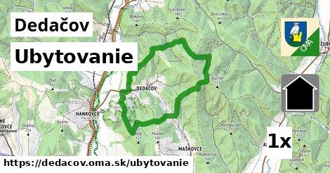 ubytovanie v Dedačov