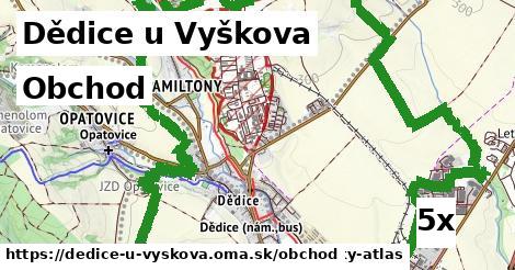 obchod v Dědice u Vyškova