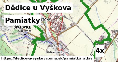 pamiatky v Dědice u Vyškova