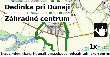 Záhradné centrum, Dedinka pri Dunaji