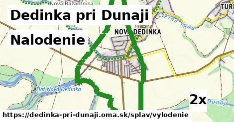 Nalodenie, Dedinka pri Dunaji