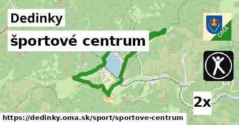 športové centrum v Dedinky