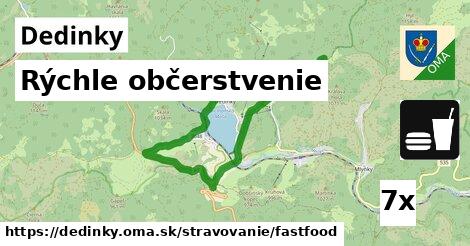 Rýchle občerstvenie, Dedinky