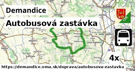 Autobusová zastávka, Demandice